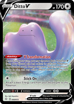 Ditto V – Rare Holo V