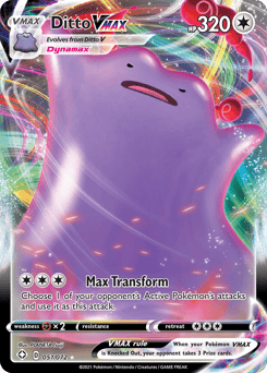 Ditto VMAX – Rare Holo VMAX