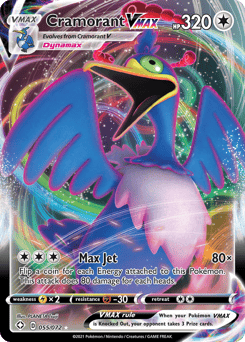 Cramorant VMAX – Rare Holo VMAX