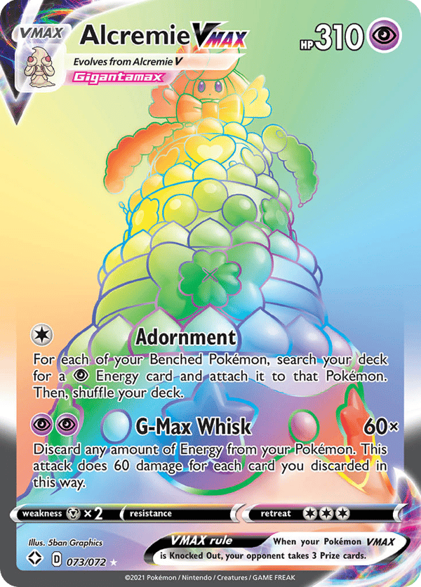 Alcremie VMAX – Shining Fates