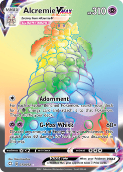 Alcremie VMAX – Rare Rainbow