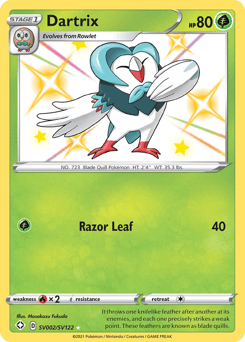 Dartrix – Rare Shiny