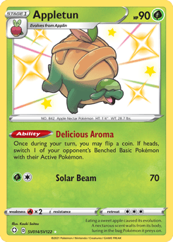 Appletun – Rare Shiny