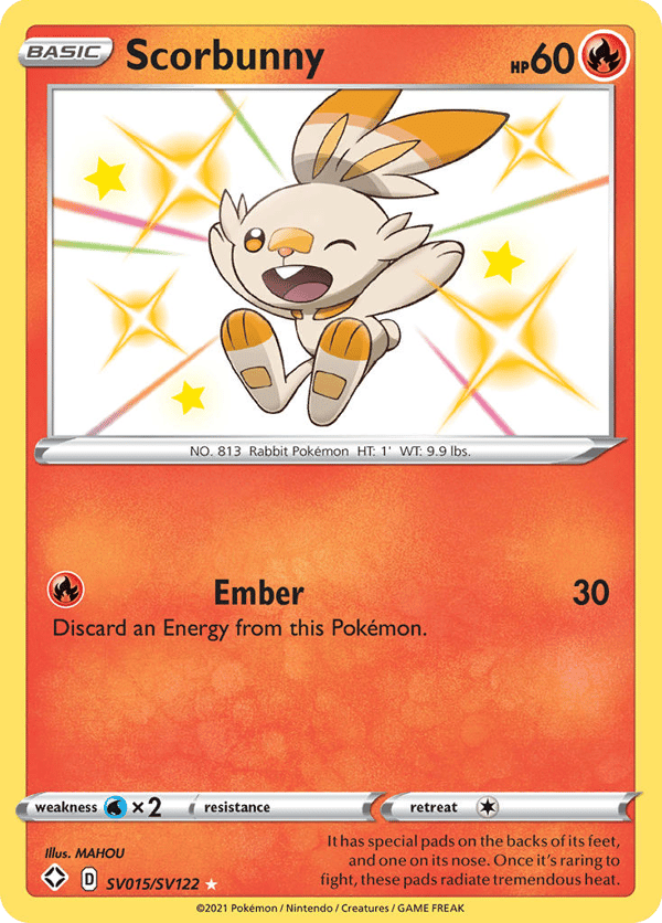 Scorbunny – Shining Fates Shiny Vault