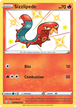 Sizzlipede – Rare Shiny
