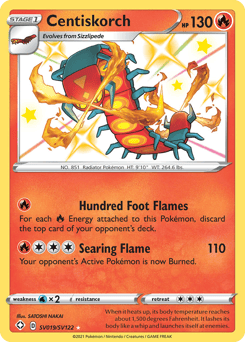 Centiskorch – Rare Shiny