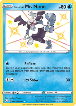 Galarian Mr. Mime – Rare Shiny