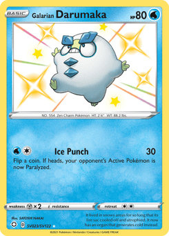Galarian Darumaka – Rare Shiny