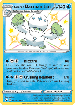Galarian Darmanitan – Rare Shiny