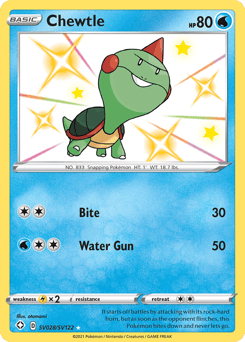 Chewtle – Rare Shiny
