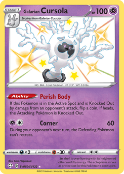 Galarian Cursola – Rare Shiny
