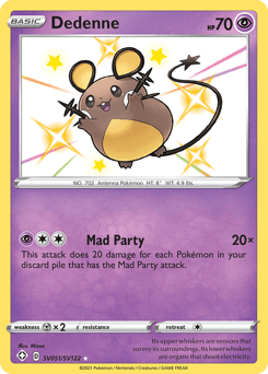 Dedenne – Rare Shiny