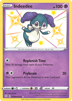 Indeedee – Rare Shiny