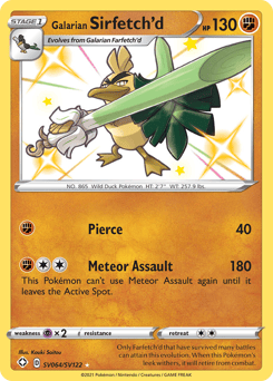 Galarian Sirfetch'd – Rare Shiny