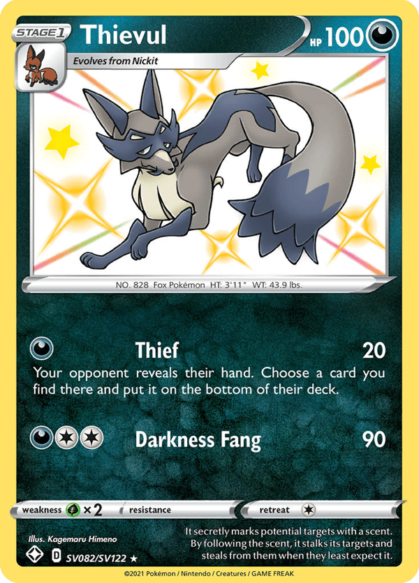 Thievul – Shining Fates Shiny Vault
