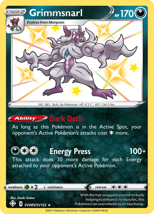 Grimmsnarl – Shining Fates Shiny Vault