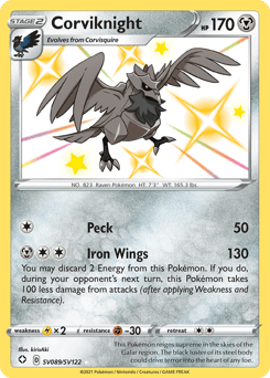 Corviknight – Rare Shiny