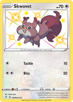 Skwovet – Rare Shiny