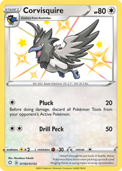 Corvisquire – Rare Shiny