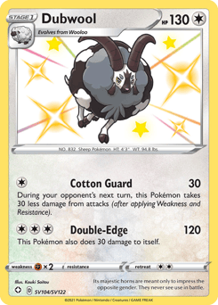 Dubwool – Rare Shiny