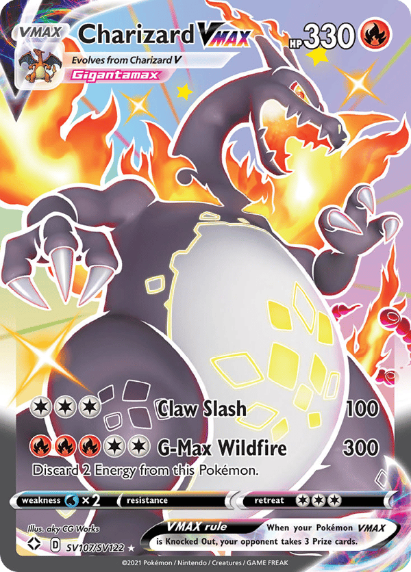 Charizard VMAX – Rare Holo VMAX – Shining Fates Shiny Vault