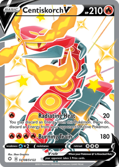 Centiskorch V – Rare Holo V