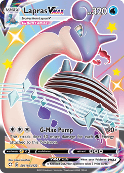 Lapras VMAX – Rare Holo VMAX