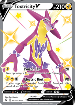 Toxtricity V – Rare Holo V