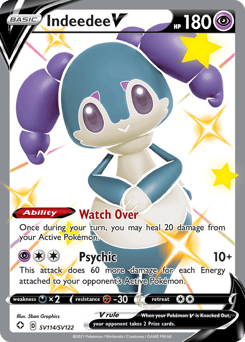 Indeedee V – Rare Holo V