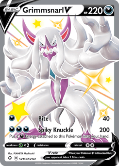 Grimmsnarl V – Rare Holo V