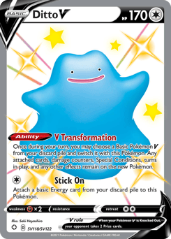 Ditto V – Rare Holo V