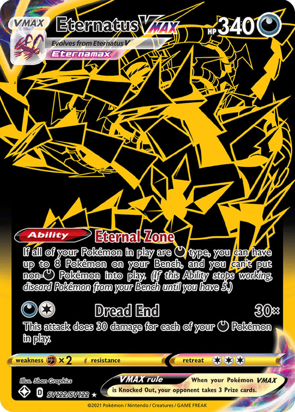 Eternatus VMAX – Shining Fates Shiny Vault
