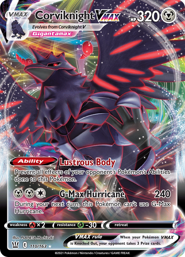 Corviknight VMAX – Battle Styles