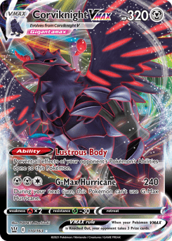 Corviknight VMAX – Rare Holo VMAX