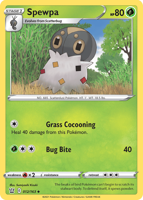 Spewpa – Battle Styles