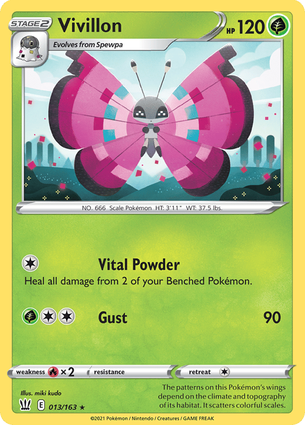Vivillon – Battle Styles