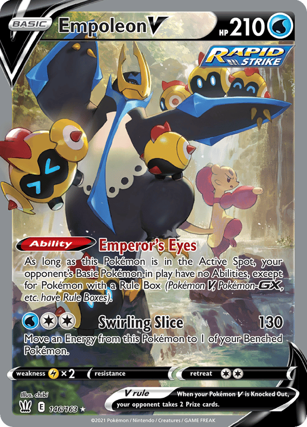 Empoleon V – Rare Ultra – Battle Styles