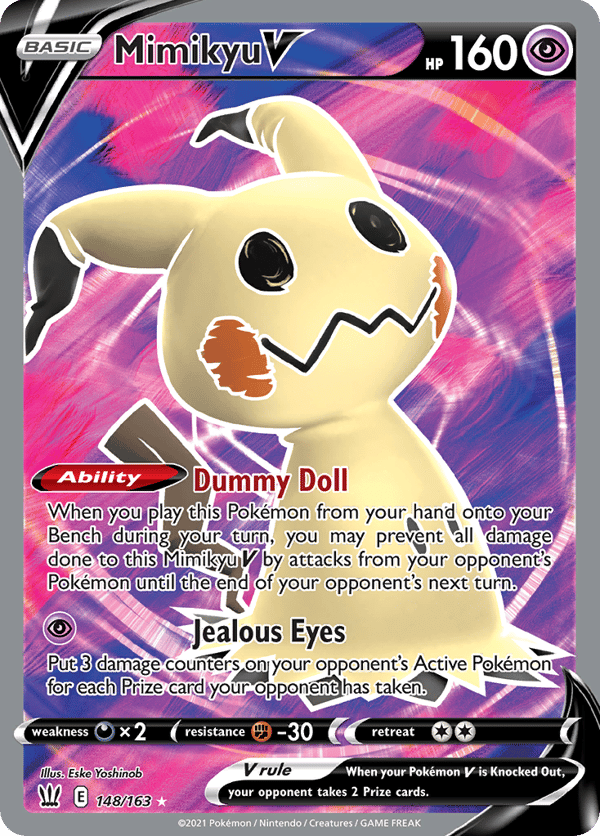 Mimikyu V – Rare Ultra – Battle Styles