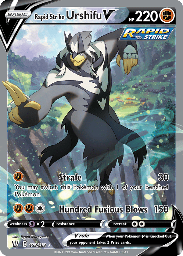 Rapid Strike Urshifu V – Rare Ultra – Battle Styles