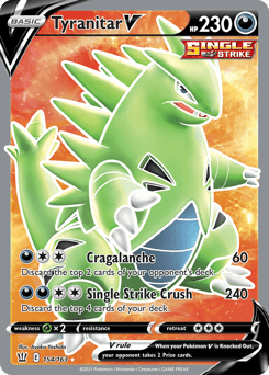 Tyranitar V – Rare Ultra