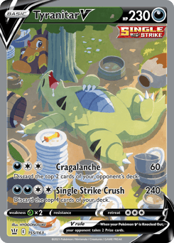 Tyranitar V – Rare Ultra