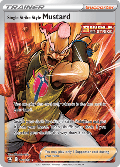 Single Strike Style Mustard – Rare Ultra