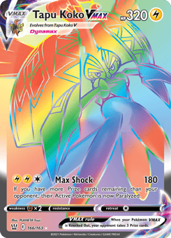 Tapu Koko VMAX – Rare Rainbow