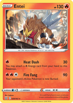 Entei – Rare Holo