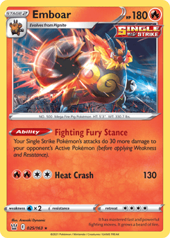 Emboar – Rare Holo