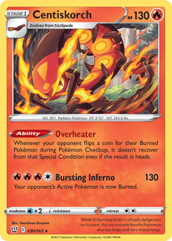 Centiskorch – Rare