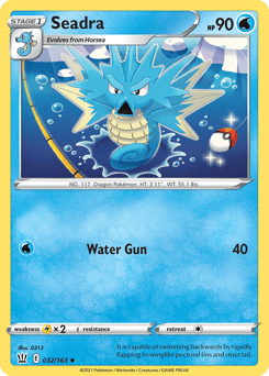 Seadra – Uncommon – Battle Styles