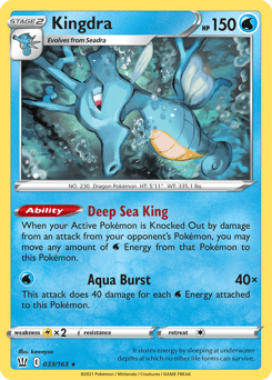 Kingdra – Rare Holo