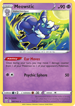 Meowstic – Rare Holo