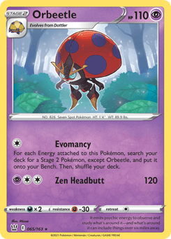 Orbeetle – Rare Holo